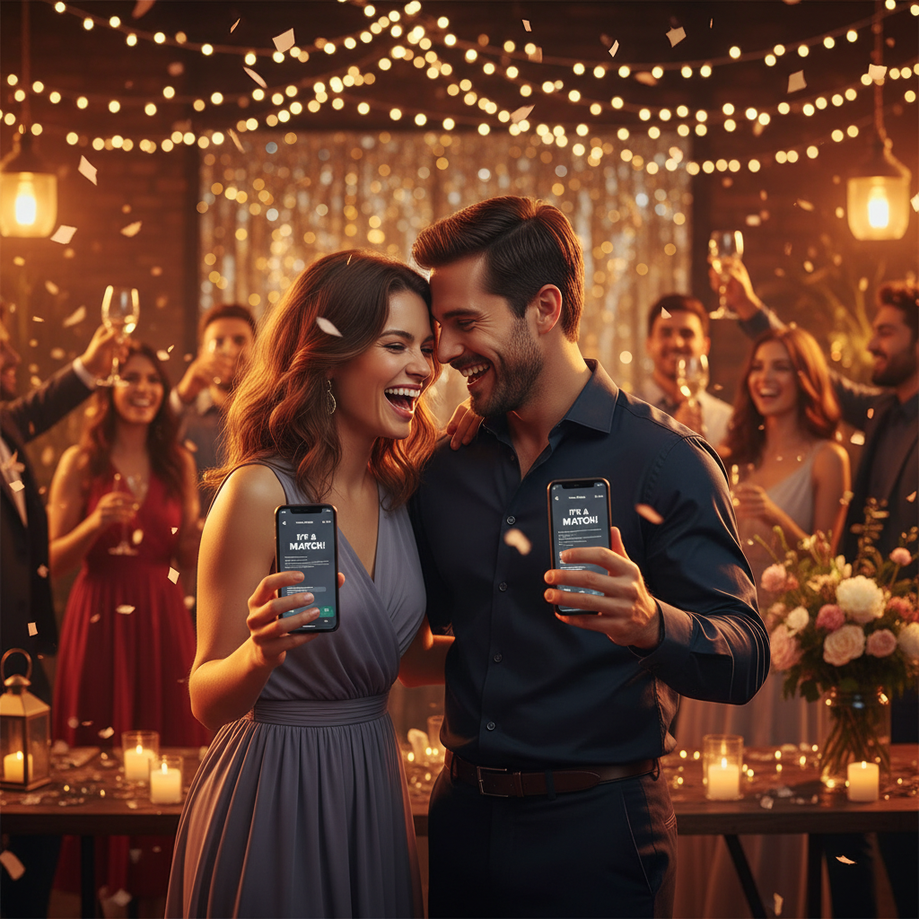 ثنائي يكتشف أنه حصلت مطابقة في حفلة